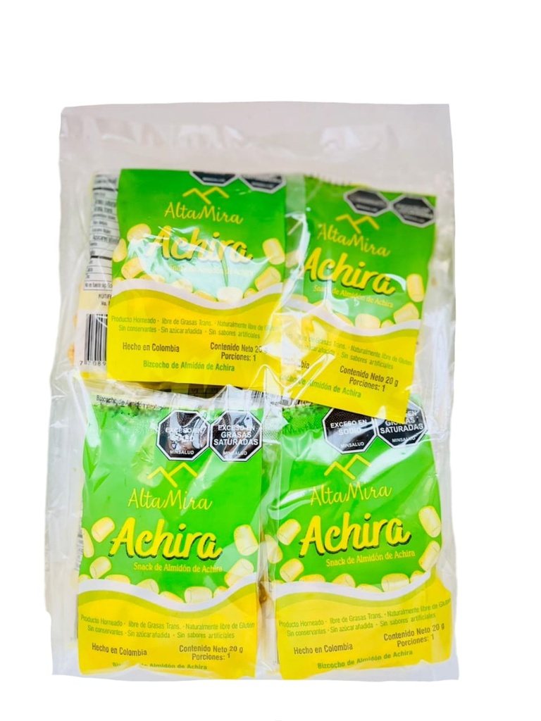 Biz. de Achira 20 gr / Pack 13 paq