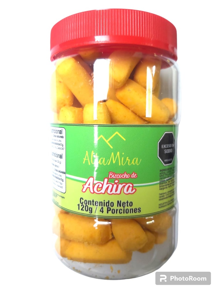 Bizcocho de Achira Altamira Tarro 120 gr 