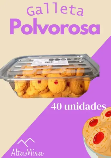 [Ama40] Galleta Polvorosa 40 Und